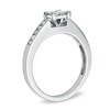 Thumbnail Image 1 of 1/2 CT. T.W. Quad Diamond Engagement Ring in 10K White Gold