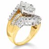 Thumbnail Image 1 of 3 CT. T.W. Multi Diamond Bypass Ring in 14K Gold