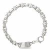 Thumbnail Image 3 of Men's Sterling Silver &quot;H&quot; Link Bracelet