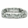 Thumbnail Image 1 of Black & Blue Jewelry Co. Men's 13mm Stainless Steel Bracelet - 9.0"