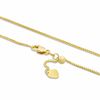 Thumbnail Image 1 of Ladies' 0.8mm Adjustable Box Chain Necklace in 14K Gold - 20"