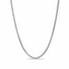 Thumbnail Image 0 of Ladies' 0.8mm Adjustable Box Chain Necklace in 14K White Gold - 20"
