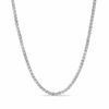 Thumbnail Image 0 of Ladies' 0.85mm Adjustable Wheat Chain Necklace in 14K White Gold - 22"