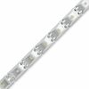 Thumbnail Image 1 of 1/4 CT. T.W. Diamond Stainless Steel and 14K Gold Bracelet