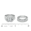 Thumbnail Image 2 of 3 CT. T.W. Quad Princess-Cut Diamond Bridal Set in 14K White Gold