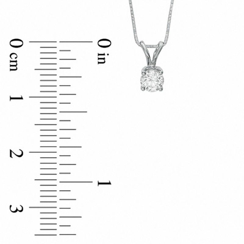 1/4 Carat Diamond Solitaire Necklace – Maurice's Jewelers