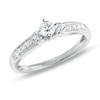 Thumbnail Image 0 of 1/5 CT. T.W. Diamond Promise Ring in 10K White Gold