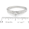 Thumbnail Image 2 of 1/5 CT. T.W. Diamond Promise Ring in 10K White Gold