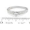 Thumbnail Image 3 of 1/5 CT. T.W. Diamond Promise Ring in 10K White Gold