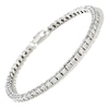 Thumbnail Image 2 of 3/4 CT. T.W. Diamond Tennis Bracelet in Sterling Silver
