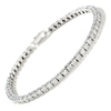 Thumbnail Image 1 of 3/4 CT. T.W. Diamond Tennis Bracelet in Sterling Silver