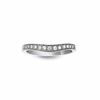 Thumbnail Image 1 of Milgrain Diamond Solitaire Enhancer in 14K White Gold with Diamond Accents