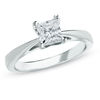 Thumbnail Image 0 of Celebration Lux® 1 CT. Princess-Cut Diamond Solitaire Engagement Ring in 18K White Gold (I/SI2)