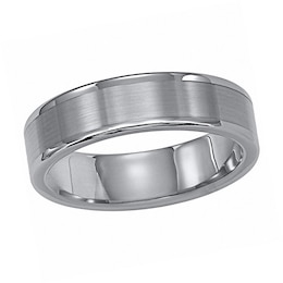 Triton 6.0mm Comfort Fit Tungsten Carbide Wedding Band