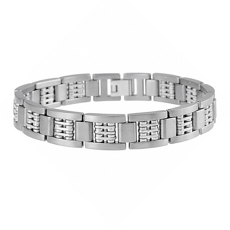 Men's Titanium Link Bracelet - 8.5"