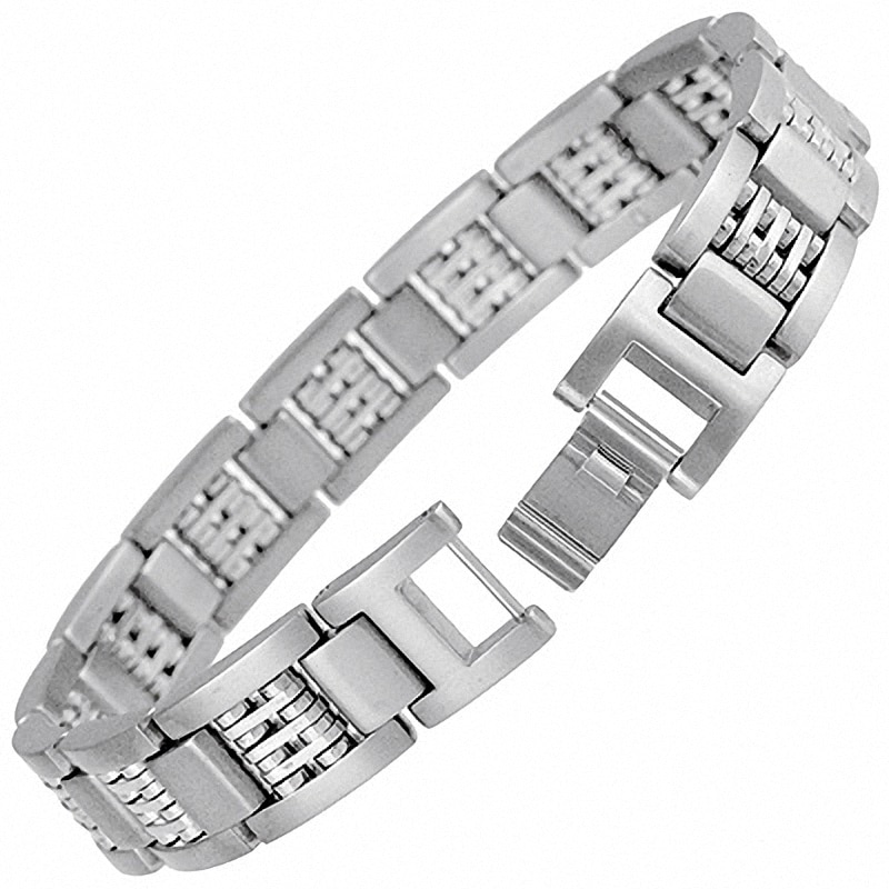 Men's Titanium Link Bracelet - 8.5"