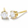 Thumbnail Image 1 of 3/8 CT. T.W. Diamond Solitaire Earrings in 14K Gold
