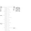 Thumbnail Image 3 of 1-1/4 CT. T.W. Diamond Solitaire Stud Earrings in 14K White Gold