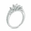 Thumbnail Image 1 of 1-1/5 CT. T.W. Princess-Cut Diamond Three Stone Engagement Ring in 14K White Gold