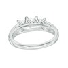 Thumbnail Image 2 of 1-1/5 CT. T.W. Princess-Cut Diamond Three Stone Engagement Ring in 14K White Gold