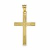 Thumbnail Image 0 of 14K Gold Hollow Cross Charm