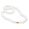 Thumbnail Image 1 of 9.0 - 10.0mm Cultured Freshwater Pearl Strand Necklace with 14K Gold Clasp