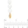 Thumbnail Image 2 of 9.0 - 10.0mm Cultured Freshwater Pearl Strand Necklace with 14K Gold Clasp