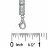 Thumbnail Image 3 of 1/2 CT. T.W. Diamond Tennis Bracelet in Sterling Silver