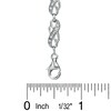 Thumbnail Image 2 of 1/5 CT. T.W. Diamond Double Infinity Bracelet in Sterling Silver