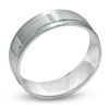 Thumbnail Image 2 of 7.0mm Wedding Band in 14K White Gold
