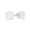 Thumbnail Image 1 of Child's 3.0mm Cubic Zirconia Solitaire Stud Earrings in 14K White Gold