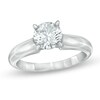 Thumbnail Image 0 of 1-1/5 CT. Certified Canadian Diamond Solitaire Engagement Ring in 14K White Gold (I/I1)