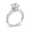 Thumbnail Image 1 of 1-1/2 CT. Certified Canadian Diamond Solitaire Engagement Ring in 14K White Gold (I/I1)
