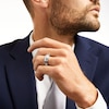 Thumbnail Image 2 of Men's 1/2 CT. T.W. Diamond Triple Row Band in 10K White Gold