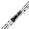 Thumbnail Image 1 of Diamond Accent ID Bracelet in Two-Tone Stainless Steel - 8.5"