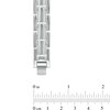 Thumbnail Image 3 of Diamond Accent ID Bracelet in Two-Tone Stainless Steel - 8.5"