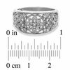 Thumbnail Image 3 of 1/10 CT. T.W. Diamond Filigree Band in Sterling Silver