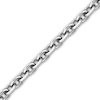 Thumbnail Image 2 of Men's 7.5mm Link Necklace in Stainless Steel - 22"