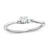 Thumbnail Image 0 of 1/6 CT. T.W Diamond Three Stone Promise Ring in 10K White Gold