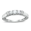 Thumbnail Image 0 of 1/2 CT. T.W. Diamond Three Stone Band in 10K White Gold