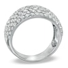 Thumbnail Image 2 of 2 CT. T.W. Diamond Multi-Row Band in 10K White Gold