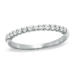 1/4 CT. T.W. Diamond Band in 10K White Gold