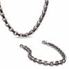 Thumbnail Image 1 of 5.0mm Link Chain Necklace and Bracelet Set in Two-Tone Stainless Steel