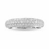 Thumbnail Image 1 of 1/2 CT. T.W. Diamond Pavé Anniversary Band in 14K White Gold