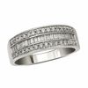 Thumbnail Image 1 of 3/8 CT. T.W. Diamond Fashion Band in 10K White Gold