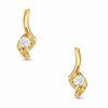 Thumbnail Image 1 of Sirena™ 1/8 CT. T.W. Diamond Solitaire Drop Earrings in 14K Gold