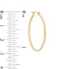 28.0mm Hoop Earrings in 14K Gold
