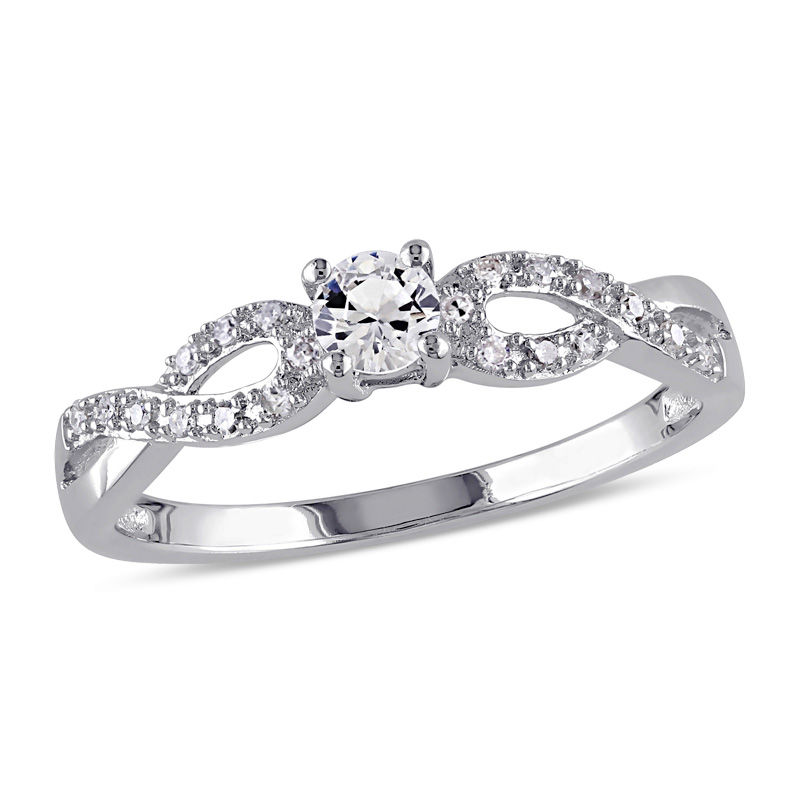 Details about   2.5 Oval Cut White Sapphire Wedding Bridal Promise Designer Ring 14k White Gold