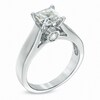 Thumbnail Image 0 of 1-1/5 CT. T.W. Certified Princess-Cut Diamond Engagement Ring in 14K White Gold (J/I2)