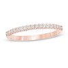 Thumbnail Image 0 of 1/6 CT. T.W. Diamond Wedding Band in 14K Rose Gold